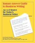 Image for Instant-Answer Guide to Business Writing