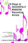 Image for 10 Steps to Successfully Managing Recording Artists
