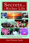 Image for Secrets to a Richer Life