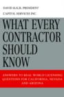 Image for What Every Contractor Should Know