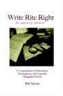 Image for Write Rite Right