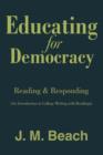 Image for Educating for Democracy : Reading &amp; Responding