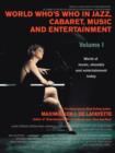 Image for World Who&#39;s Who in Jazz, Cabaret, Music, and Entertainment