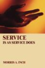 Image for Service Is As Service Does