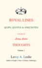 Image for Royal Lines : Quips, Quotes &amp; Anecdotes: A book of Leroy Leslie Thoughts