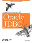 Image for Java programming with Oracle JDBC