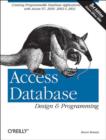 Image for Access database design and programming