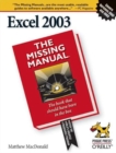 Image for Excel 2003 the Missing Manual