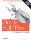 Image for Oracle SQL*Plus  : the definitive guide