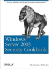 Image for Windows Server 2003 Security Cookbook