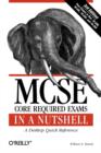 Image for MCSE Core Required Exams in a Nutshell
