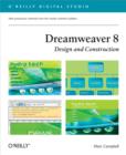 Image for Dreamweaver 8: design and construction