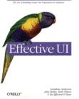 Image for Effective UI  : building great user experience-driven sites and software