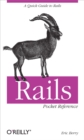 Image for Rails pocket reference