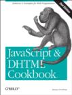 Image for JavaScript &amp; DHTML cookbook