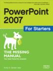 Image for PowerPoint 2007 for starters