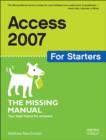 Image for Access 2007 for starters  : the missing manual