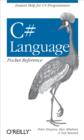 Image for C# language pocket reference