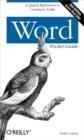 Image for Word pocket guide
