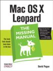 Image for Mac OS X Leopard: The Missing Manual