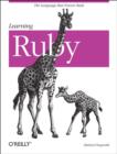 Image for Learning Ruby