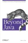 Image for Beyond Java