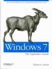 Image for Windows 7  : the definitive guide