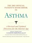 Image for The 2002 Official Patient&#39;s Sourcebook on Asthma