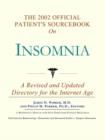 Image for The 2002 Official Patient&#39;s Sourcebook on Insomnia