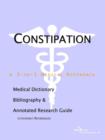Image for Constipation - A Medical Dictionary, Bibliography, and Annotated Research Guide to Internet References