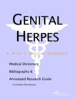 Image for Genital Herpes - A Medical Dictionary, Bibliography, and Annotated Research Guide to Internet References
