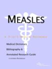 Image for Measles - A Medical Dictionary, Bibliography, and Annotated Research Guide to Internet References