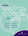 Image for Wedding readings, poems and vows