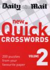 Image for Daily Mail: New Quick Crosswords 2