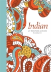 Image for Indian: 20 detachable postcards to colour in