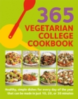 Image for 365 Vegetarian College Cookbook