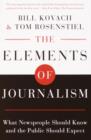 Image for The elements of journalism