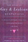 Image for The Book of Gay and Lesbian Quotations