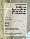 Image for 2006 Building Technology Educators&#39; Symposium Proceedings