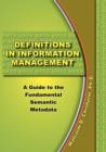 Image for Definitions in Information Management