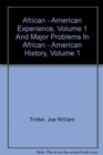 Image for African - American Experience, Volume 1 and Major Problems in African - American History, Volume 1
