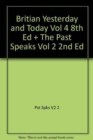 Image for Britian Yesterday and Today Volume 4 Eighth Edition and the Past Speaks, Volume2 Second Edition