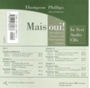 Image for Student In-Text Audio CDs : Used with ...Thompson-Mais Oui!