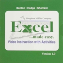 Image for Benton&#39;s Excel  Made Easy CD-ROM for LaTorre/Kenelly/Reed/Harris/Carpenter&#39;s Calculus Concepts: An Informal Approach to the Mathematics of Change, 3rd