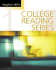 Image for Houghton Mifflin College Reading Series : Bk. 1
