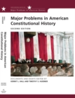 Image for Major Problems in American Constitutional History : Documents and Essays
