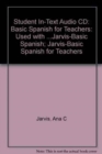 Image for Spanish for Teachers In-Text Audio CD-ROM