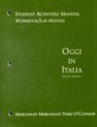 Image for Student Activities Manual for Merlonghi/Merlonghi/O Connor/Tursi S Oggi in Italia, 8th