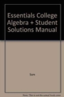Image for Aufmann Essentials College Algebra Plus Student Solutions Manual