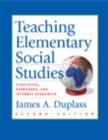 Image for Teaching Elementary Social Studies : Strategies, Standards and Internet Resources : Student Text